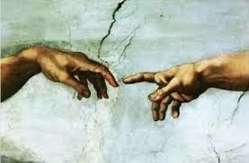 Touch is used to help breathe life into organ music.
And there's 5 different ways of doing it [ See blog, Touch, Part I ].
Five different things, just like the digits of the human hand created in God's image.
A coincidence? ... maybe not.
But maybe so.
