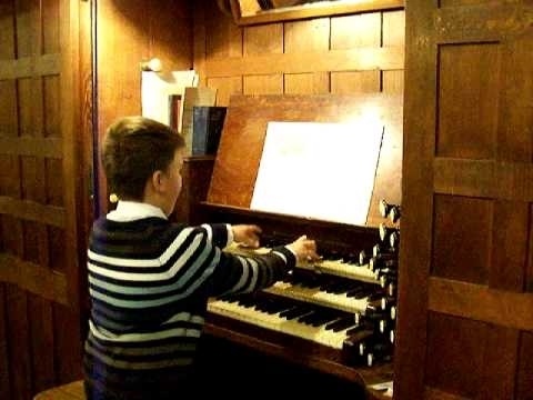 A pipe organ is probably the most exciting musical instrument to which a young person can be introduced.